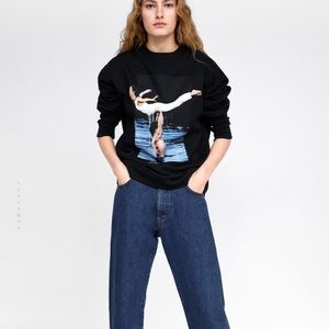 dirty dancing jumper zara